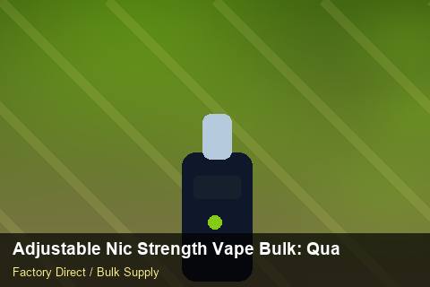 Adjustable Nic Strength Vape Bulk — Adjustable Nic Strength Vape Bulk: Quality Inspection Checklist — Technical Training photo 1