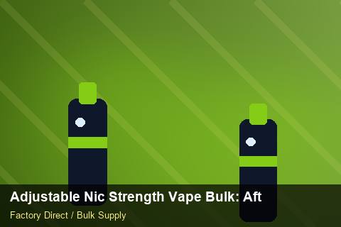 Adjustable Nic Strength Vape Bulk — Adjustable Nic Strength Vape Bulk: After-Sales Support — Technical Training photo 1