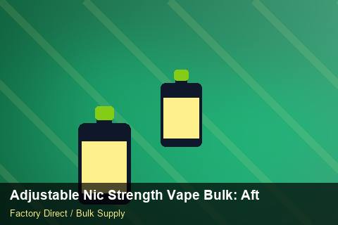 Adjustable Nic Strength Vape Bulk — Adjustable Nic Strength Vape Bulk: After-Sales Support — Technical Training photo 2