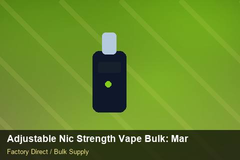 Adjustable Nic Strength Vape Bulk — Adjustable Nic Strength Vape Bulk: Market Trends 2026 — Technical Training photo 2