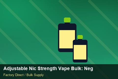 Adjustable Nic Strength Vape Bulk — Adjustable Nic Strength Vape Bulk: Negotiation Tips — Technical Training photo 2