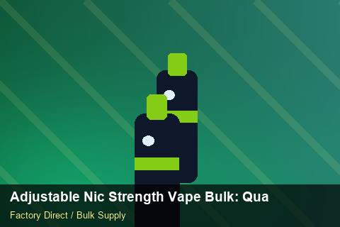 Adjustable Nic Strength Vape Bulk — Adjustable Nic Strength Vape Bulk: Quality Control Process — Technical Training photo 1