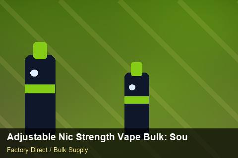 Adjustable Nic Strength Vape Bulk — Adjustable Nic Strength Vape Bulk: Sourcing Workflow — Technical Training photo 1