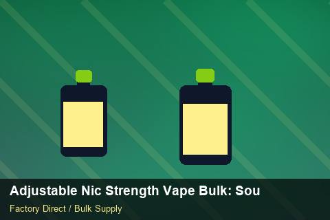 Adjustable Nic Strength Vape Bulk — Adjustable Nic Strength Vape Bulk: Sourcing Workflow — Technical Training photo 2
