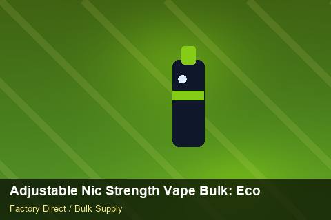 Adjustable Nic Strength Vape Bulk — Adjustable Nic Strength Vape Bulk: Eco-Friendly Materials — Technical Training photo 2