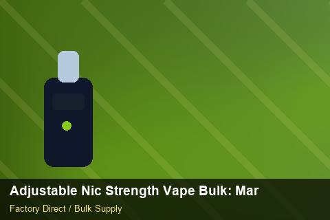 Adjustable Nic Strength Vape Bulk — Adjustable Nic Strength Vape Bulk: Margin Calculator — Technical Training photo 2
