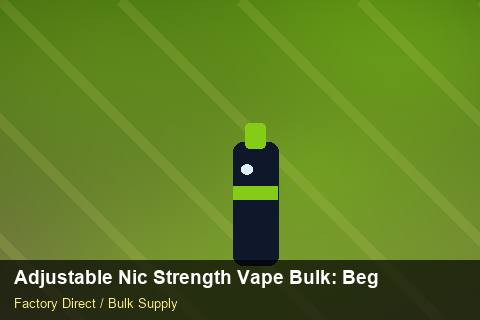 Adjustable Nic Strength Vape Bulk — Adjustable Nic Strength Vape Bulk: Beginner's Guide — Technical Training photo 1