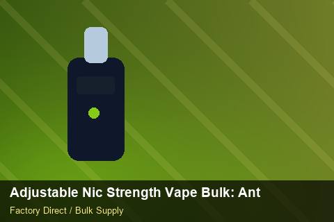 Adjustable Nic Strength Vape Bulk — Adjustable Nic Strength Vape Bulk: Anti-Counterfeit Measures — Technical Training photo 1