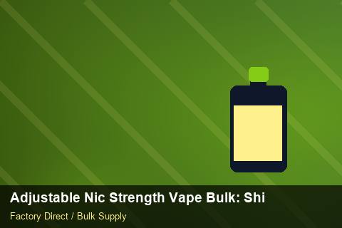Adjustable Nic Strength Vape Bulk — Adjustable Nic Strength Vape Bulk: Shipping & Logistics — Staff Onboarding photo 2
