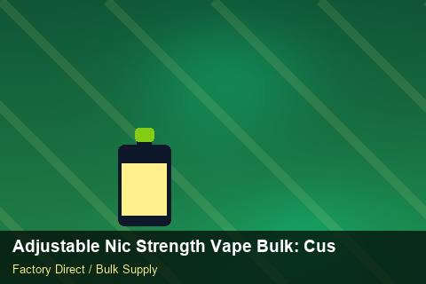 Adjustable Nic Strength Vape Bulk — Adjustable Nic Strength Vape Bulk: Customs Documentation — Staff Onboarding photo 2