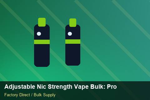 Adjustable Nic Strength Vape Bulk — Adjustable Nic Strength Vape Bulk: Procurement Strategy — Staff Onboarding photo 2