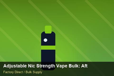 Adjustable Nic Strength Vape Bulk — Adjustable Nic Strength Vape Bulk: After-Sales Support — Staff Onboarding photo 1