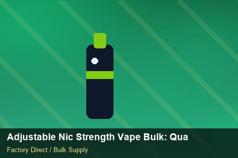 Adjustable Nic Strength Vape Bulk — Adjustable Nic Strength Vape Bulk: Quality Control Process — Staff Onboarding photo 1