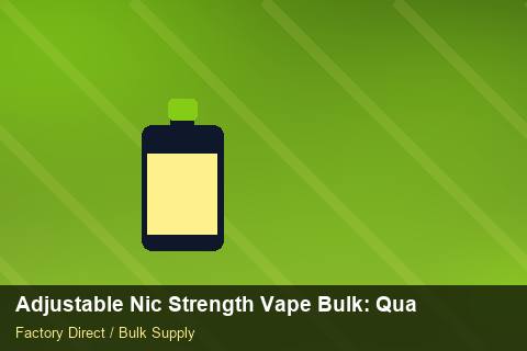 Adjustable Nic Strength Vape Bulk — Adjustable Nic Strength Vape Bulk: Quality Control Process — Staff Onboarding photo 2