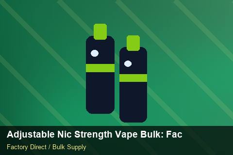 Adjustable Nic Strength Vape Bulk — Adjustable Nic Strength Vape Bulk: Factory Audit Report — Staff Onboarding photo 2