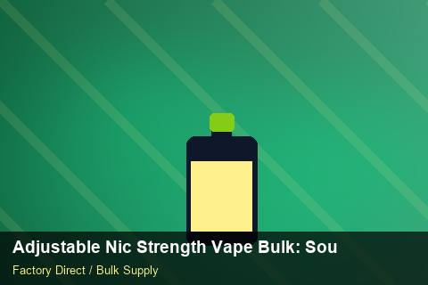 Adjustable Nic Strength Vape Bulk — Adjustable Nic Strength Vape Bulk: Sourcing Workflow — Staff Onboarding photo 2