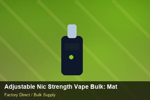 Adjustable Nic Strength Vape Bulk — Adjustable Nic Strength Vape Bulk: Material & Ingredients — Staff Onboarding photo 2