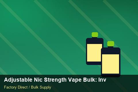 Adjustable Nic Strength Vape Bulk — Adjustable Nic Strength Vape Bulk: Inventory Management — Staff Onboarding photo 2