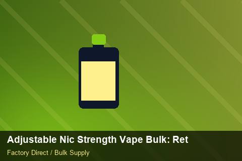 Adjustable Nic Strength Vape Bulk — Adjustable Nic Strength Vape Bulk: Returns & Warranty — Staff Onboarding photo 2