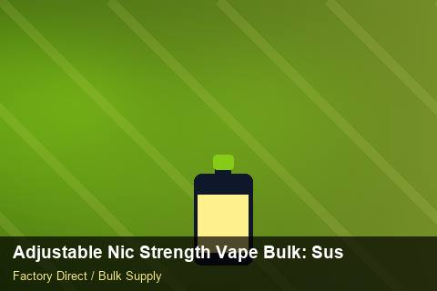 Adjustable Nic Strength Vape Bulk — Adjustable Nic Strength Vape Bulk: Sustainability — Staff Onboarding photo 1