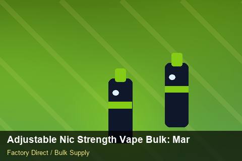 Adjustable Nic Strength Vape Bulk — Adjustable Nic Strength Vape Bulk: Market Comparison — Staff Onboarding photo 2