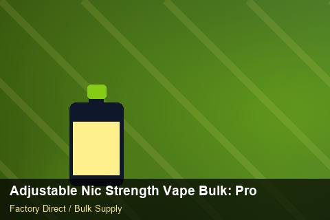 Adjustable Nic Strength Vape Bulk — Adjustable Nic Strength Vape Bulk: Procurement Checklist — Staff Onboarding photo 1