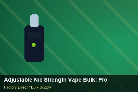 Adjustable Nic Strength Vape Bulk — Adjustable Nic Strength Vape Bulk: Procurement Checklist — Staff Onboarding photo 2