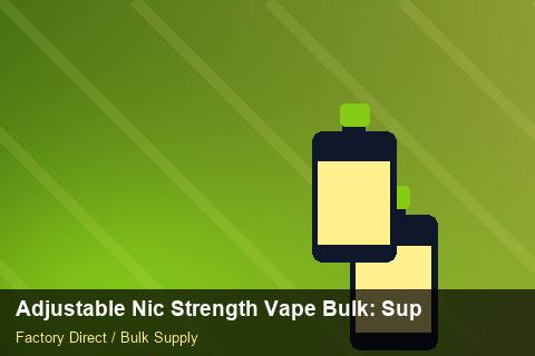 Adjustable Nic Strength Vape Bulk — Adjustable Nic Strength Vape Bulk: Supplier Vetting — Staff Onboarding photo 2