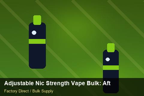 Adjustable Nic Strength Vape Bulk — Adjustable Nic Strength Vape Bulk: After-Sales Support — Merchandising Kits photo 1