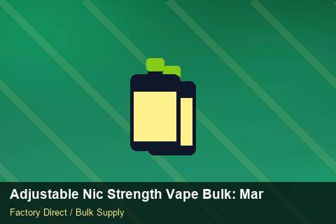 Adjustable Nic Strength Vape Bulk — Adjustable Nic Strength Vape Bulk: Market Trends 2026 — Merchandising Kits photo 1