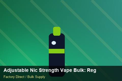 Adjustable Nic Strength Vape Bulk — Adjustable Nic Strength Vape Bulk: Regulatory Update — Merchandising Kits photo 2