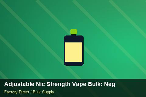 Adjustable Nic Strength Vape Bulk — Adjustable Nic Strength Vape Bulk: Negotiation Tips — Merchandising Kits photo 2