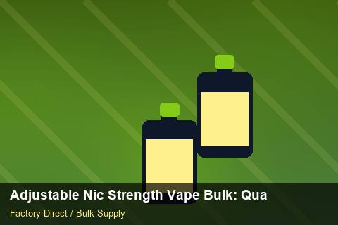 Adjustable Nic Strength Vape Bulk — Adjustable Nic Strength Vape Bulk: Quality Control Process — Merchandising Kits photo 2