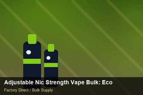 Adjustable Nic Strength Vape Bulk — Adjustable Nic Strength Vape Bulk: Eco-Friendly Materials — Merchandising Kits photo 2