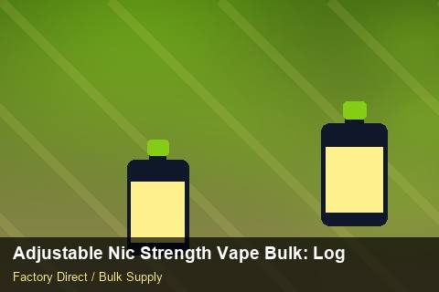 Adjustable Nic Strength Vape Bulk — Adjustable Nic Strength Vape Bulk: Logistics Solutions — Merchandising Kits photo 1