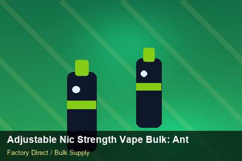 Adjustable Nic Strength Vape Bulk — Adjustable Nic Strength Vape Bulk: Anti-Counterfeit Measures — Merchandising Kits photo 2