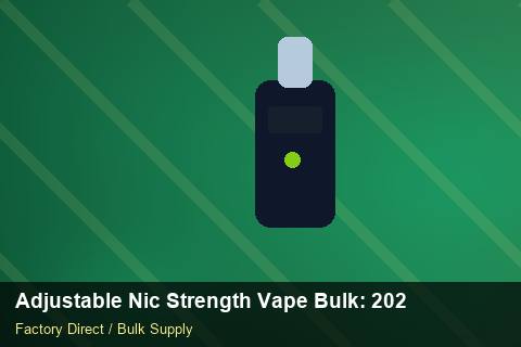 Adjustable Nic Strength Vape Bulk — Adjustable Nic Strength Vape Bulk: 2026 Buyer's Handbook — POS Materials photo 2