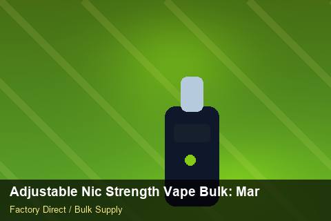 Adjustable Nic Strength Vape Bulk — Adjustable Nic Strength Vape Bulk: Market Trends 2026 — POS Materials photo 2