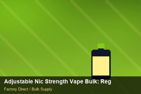 Adjustable Nic Strength Vape Bulk — Adjustable Nic Strength Vape Bulk: Regulatory Update — POS Materials photo 1