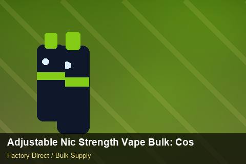 Adjustable Nic Strength Vape Bulk — Adjustable Nic Strength Vape Bulk: Cost Breakdown — POS Materials photo 2