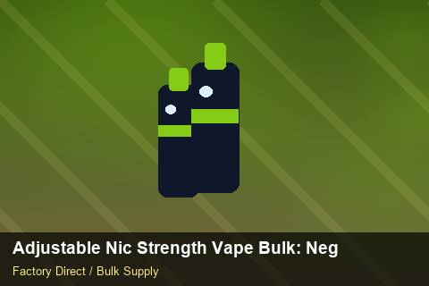 Adjustable Nic Strength Vape Bulk — Adjustable Nic Strength Vape Bulk: Negotiation Tips — POS Materials photo 1