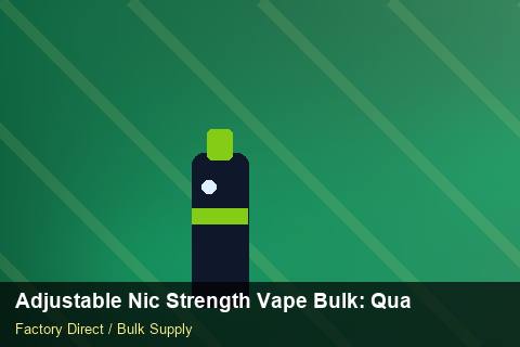 Adjustable Nic Strength Vape Bulk — Adjustable Nic Strength Vape Bulk: Quality Control Process — POS Materials photo 1