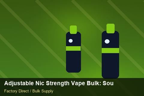 Adjustable Nic Strength Vape Bulk — Adjustable Nic Strength Vape Bulk: Sourcing Workflow — POS Materials photo 1