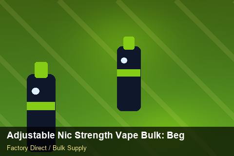Adjustable Nic Strength Vape Bulk — Adjustable Nic Strength Vape Bulk: Beginner's Guide — POS Materials photo 1