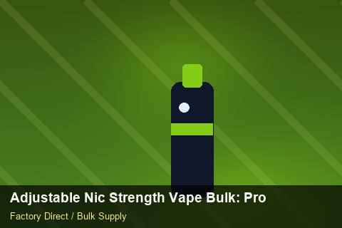 Adjustable Nic Strength Vape Bulk — Adjustable Nic Strength Vape Bulk: Product Launch Playbook — POS Materials photo 2