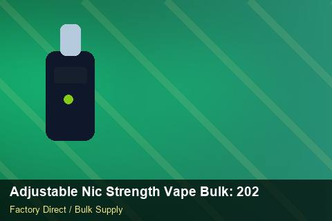 Adjustable Nic Strength Vape Bulk — Adjustable Nic Strength Vape Bulk: 2026 Buyer's Handbook — Trade Show Planning photo 2