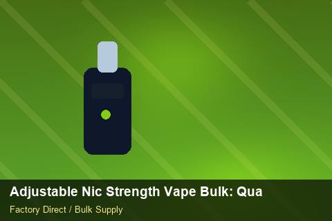 Adjustable Nic Strength Vape Bulk — Adjustable Nic Strength Vape Bulk: Quality Inspection Checklist — Trade Show Planning photo 1