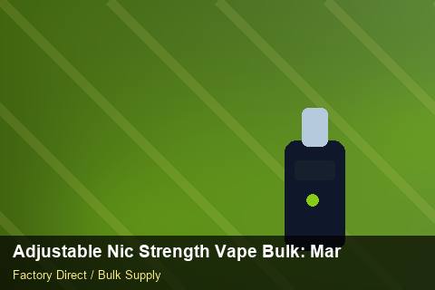 Adjustable Nic Strength Vape Bulk — Adjustable Nic Strength Vape Bulk: Market Trends 2026 — Trade Show Planning photo 2
