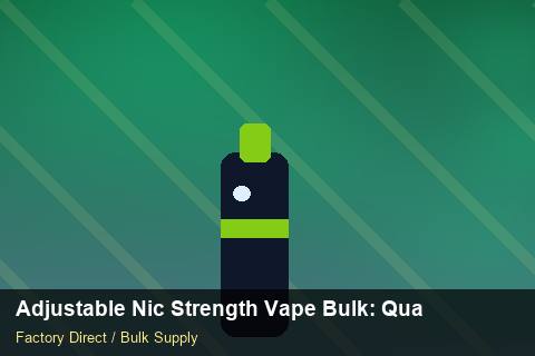 Adjustable Nic Strength Vape Bulk — Adjustable Nic Strength Vape Bulk: Quality Control Process — Trade Show Planning photo 1