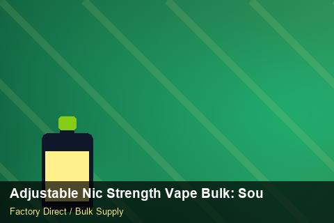 Adjustable Nic Strength Vape Bulk — Adjustable Nic Strength Vape Bulk: Sourcing Workflow — Trade Show Planning photo 2
